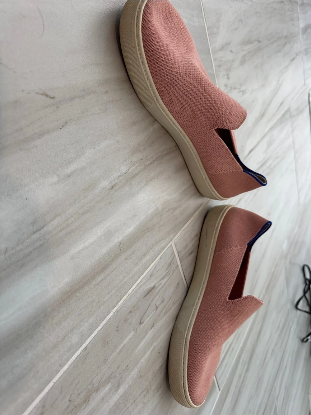 Rothy’s OriginalSlip-On Women’s Canvas Sneakers - Dusty Rose